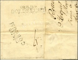 Lettre Avec Texte Daté De Rotterdam Le 15 Décembre 1820. Au Verso, DÉB. 119 / DORDRECHT Et... - 1792-1815: Départements Conquis