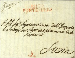 P. 113. P. / PONTE-DERA Rouge. 1812. - SUP. - R. - 1792-1815: Départements Conquis
