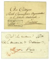 Lot De 2 Franchises De Turin. - TB. - 1792-1815: Veroverde Departementen