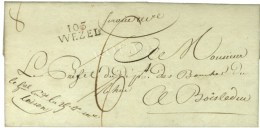 103 / WESEL Sur Lettre Avec Texte Daté Au Quartier Général De Wesel Pour Bois-le-Duc. Au... - 1792-1815: Départements Conquis