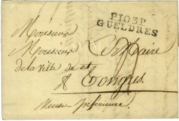 P. 103. P. / GUELDRES Sur Lettre Avec Texte Non Daté. - TB / SUP. - 1792-1815: Veroverde Departementen