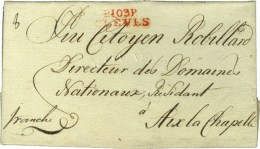 P. 103. P / CLEVES Rouge. An 11. - TB / SUP. - 1792-1815: Départements Conquis