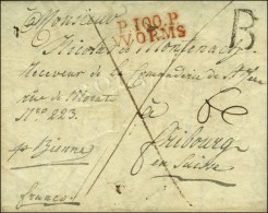 P. 100. P. / WORMS (29 Mm) Rouge + B De Bern. 1811. - SUP. - R. - 1792-1815: Veroverde Departementen