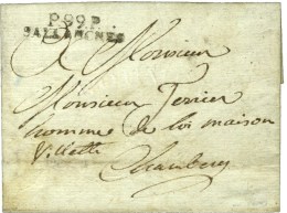 P. 99. P. / SALLANCHES Sur Lettre Sans Texte. - TB. - 1792-1815: Départements Conquis