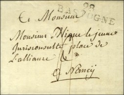 98 / BASTOGNE Sur Lettre Avec Texte Daté D'Houffalize Le 15 Novembre 1812. - SUP. - R. - 1792-1815: Départements Conquis