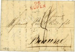 96 / EUPEN Rouge. 1812. - SUP. - 1792-1815: Départements Conquis