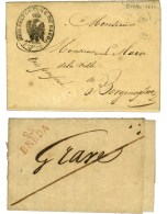 Lot De 2 Lettres En Franchise De Breda (1810 Et 1812). - TB / SUP. - 1792-1815: Départements Conquis