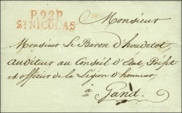 P. 92. P. / ST NICOLAS Rouge (43 Mm). 1812. - SUP. - 1792-1815: Dipartimenti Conquistati