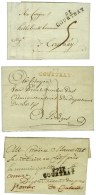 91 / COURTRAY. 1798 ; Idem Rouge An 5 . P. 91. P. / COURTRAY. An 8. - SUP. - 1792-1815: Veroverde Departementen