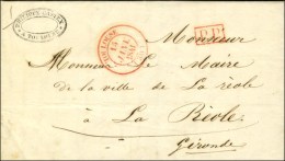 Càd T 14 Rouge TOULOUSE (30) + P.P. Rouge. 1841. - SUP. - Sonstige & Ohne Zuordnung