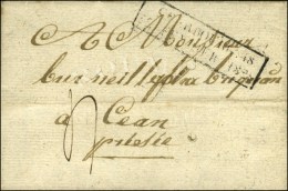 Cachet Encadré D'essai De Février 28 : CHERBOURG 48 / 22 FEVRIER 1828. - B / TB. - R. - Other & Unclassified