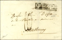 Cachet Encadré D'essai De Février 28 : MONTPELLIER 33 / 5 FEVRIER 1828. - B / TB. - R. - Autres & Non Classés