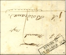 Cachet Encadré D'essai De Février 28 : RENNES 34 / 18 FEVRIER 1828. - TB / SUP. - R. - Andere & Zonder Classificatie