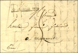Cachet Encadré D'essai De Février 28 : TULLES 18 / 15 FEVRIER 1828. - TB. - RRR. - Other & Unclassified