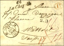 66 / La Chapelle Càd T 12 CERNAY (66) Sur Lettre Pour La Suisse. Au Recto, L.F / 2.D. 1830. - SUP. - R. - Sonstige & Ohne Zuordnung