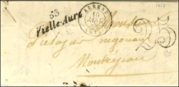 63 / Vielle-Aure Càd T 15 ARREAU (63) Taxe 25 DT. 1853. - SUP. - R. - Sonstige & Ohne Zuordnung