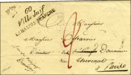 60 / Villejuif / LA MAISON BLANCHE Sur Lettre Sans Texte Daté 1825. - SUP. - Sonstige & Ohne Zuordnung