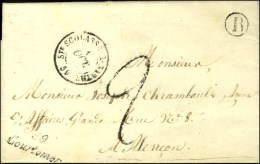 59 / Courtomer Càd T 15 Ste SCOLASSE-S-SARTHE 59 Taxe Tampon 2. B. RUR. B '' Trémond ''. 1849. - TB /... - Sonstige & Ohne Zuordnung