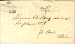 56 / St Saulge / NEVERS Sur Lettre Avec Texte Daté 1824. - TB / SUP. - Sonstige & Ohne Zuordnung