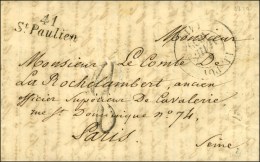 41 / St Paulien Càd T 13 LE PUY (41) Taxe Tampon 8 Sur Lettre Avec Texte Daté De St Just. 1839. -... - Sonstige & Ohne Zuordnung