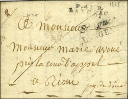 41 / Saugues / LANGEAC + P. 41. P. / LANGEAC Sur Lettre Avec Texte Daté 1825. - TB. - R. - Sonstige & Ohne Zuordnung
