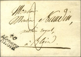 40 / Menars / BLOIS Sur Lettre Avec Texte Daté 1822. - TB / SUP. - Sonstige & Ohne Zuordnung