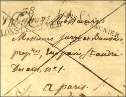 38 / Bletterans / LONS-LE-SAUNIER + P. 38. P. / LONS LE SAUNIER 1825. - TB / SUP. - R. - Sonstige & Ohne Zuordnung