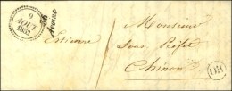 36 / Avoine Sur Lettre Locale Pour Chinon Dateur B 1852. - SUP. - Sonstige & Ohne Zuordnung