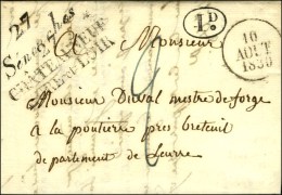 27 / Senonches + 27 / CHATEAUNEUF / EURE Et LOIR Dateur A 1830. - TB / SUP. - R. - Sonstige & Ohne Zuordnung