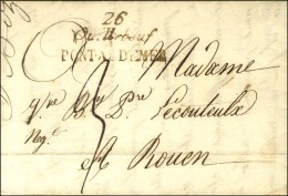 26 / Quillebeuf / PONT-AUDEMER Sur Lettre Avec Texte Daté 1820. - TB / SUP. - Sonstige & Ohne Zuordnung