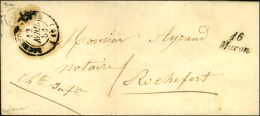 16 / Muron Càd T 15 ROCHEFORT-S-MER (16) B. RUR. A '' La Fontaine ''. 1853. - SUP. - Other & Unclassified