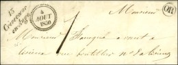 13 / Crèvecoeur / En Auge Sur Lettre Avec Texte Local Dateur B 1850. - SUP. - Autres & Non Classés