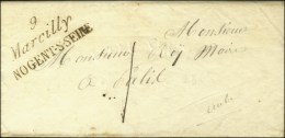 9 / Marcilly / NOGENT-S-SEINE Sur Lettre Locale. 1831. - SUP. - Other & Unclassified