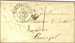 5 / Condamine / CHATELARD Càd T 13 BARCELONETTE (5) Sur Lettre Locale Pour Bourgel. 1851. - TB. - R. - Andere & Zonder Classificatie