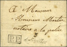 3 / Arfeuilles + P.P. Sur Lettre Avec Texte Daté 1839. - TB / SUP. - R. - Autres & Non Classés