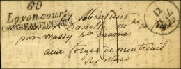 Cursive 69 / Lavoncourt / COMBEAUFONTAINE Dateur A 1829. - SUP. - RR. - Sonstige & Ohne Zuordnung