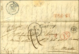 69 / Cintrey Sur Lettre Pour Nice (Sardaigne). 1839. - TB / SUP. - Sonstige & Ohne Zuordnung