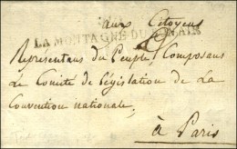 72 / LA MONTAGNE DU BON AIR (NR De St Germain En Laye) Sur Lettre Avec Très Bon Texte évoquant Les... - 1701-1800: Vorläufer XVIII