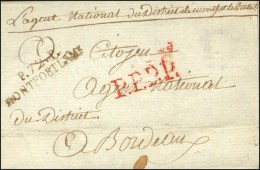 P.72.P. / MONFORT LAMY, Mention Manuscrite '' L'agent National Du District De Montfort Le Brutus ''. An 2. - TB /... - 1701-1800: Vorläufer XVIII