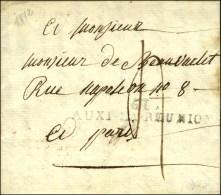 61 / AUXI LA REUNION (NR D'Auxy Le Château) Sur Lettre Avec Texte Daté 1812. - TB. - R. - 1701-1800: Vorläufer XVIII