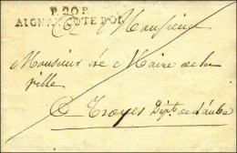 P. 20. P. / AIGNAY COTE D'OR (NR De Aignay Le Duc). 1819. - TB / SUP. - 1701-1800: Vorläufer XVIII
