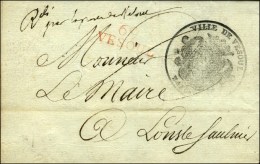 69 / VESOUL Rouge + Cachet Orné De La Ville De Vesoul Sur Lettre Recommandée D'office. 1816. - TB /... - Sonstige & Ohne Zuordnung