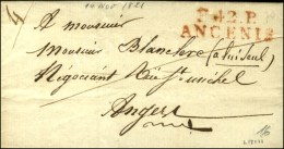 P. 42. P. / ANCENIS Rouge. 1821. - SUP. - Sonstige & Ohne Zuordnung