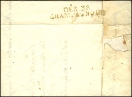 DEB. 38 / CHAMPAGNOLE Sur Lettre Avec Texte Daté De Dole 1816. - TB. - R. - Sonstige & Ohne Zuordnung