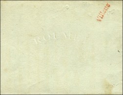 VILLETTE Rouge Sur Lettre Avec Texte Daté 1793 (sans Adresse Car Adressée Sous Bande). - TB / SUP. -... - 1701-1800: Vorläufer XVIII