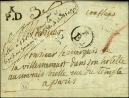 K / B2 + BANL à Sec (L. N° 32) Sur Lettre Datée De Conflans 1779. - TB / SUP. - RR. - 1701-1800: Vorläufer XVIII