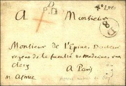 Lettre En Port Du Remise Au Facteur (L. N° 5 B) Datée 1764. - TB / SUP. - R. - 1701-1800: Vorläufer XVIII