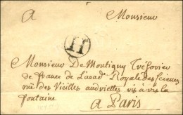 Lettre En Port Payé Remise à Un Bureau (L. N° 1 B) Datée De Paris 1772. - TB / SUP. - R. - 1701-1800: Vorläufer XVIII
