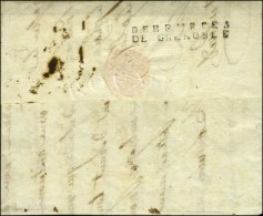 DEBOURCES / DE GRENOBLE Sur Lettre Avec Texte Daté 1780. -SUP. - 1701-1800: Vorläufer XVIII