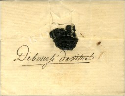 '' Déboursé De Vitré '' (L. N° 4) Sur Lettre Avec Texte Daté 1758. - TB / SUP. - R. - 1701-1800: Vorläufer XVIII